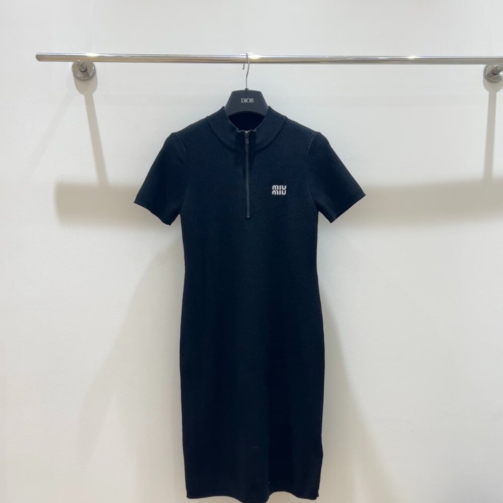 MIU MIU short-sleeved dress